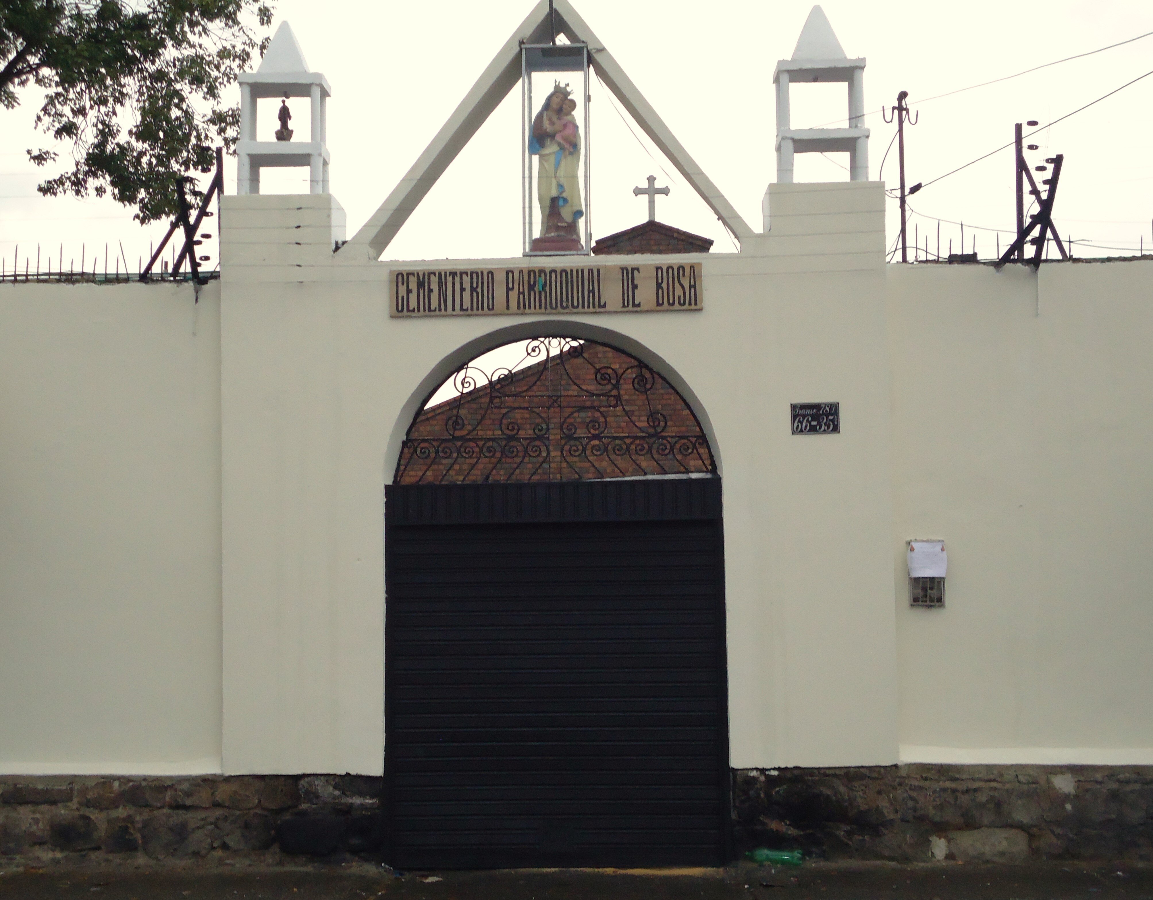 Historia Cementerio Parroquial Bosa